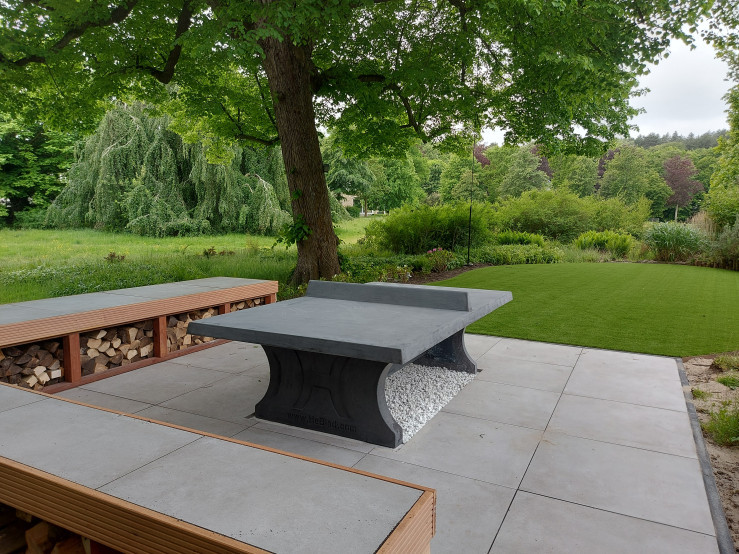 antraciet pingpongtafel